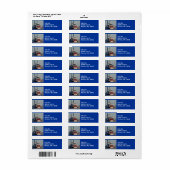 Mississippi Riverboat Retouradres Label (Full Sheet)