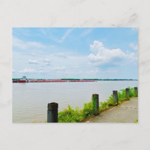 Mississippi, rivier de New Orleans Briefkaart