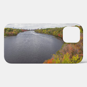 mississippi rivier en beboste banken in minneapoli Case-Mate iPhone case