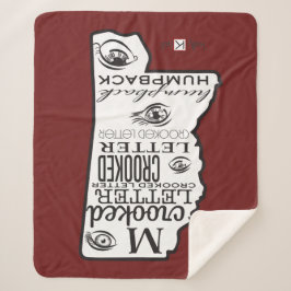 Mississippi Rood Sherpa Deken