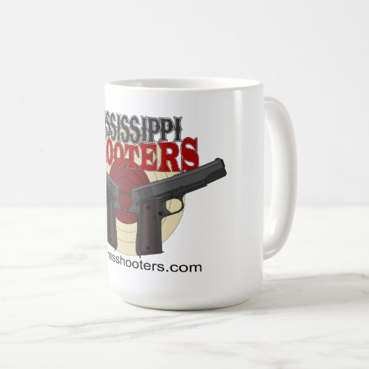 Mississippi Shooters 15oz Coffee-Mok Koffiemok (Voorkant rechts)