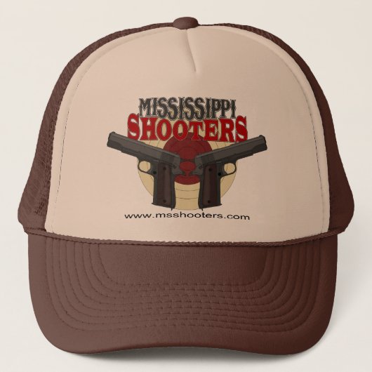 Mississippi Shooters Trucker Hat Pet (Voorkant)