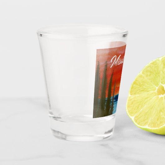 Mississippi Shot Glas (Links)