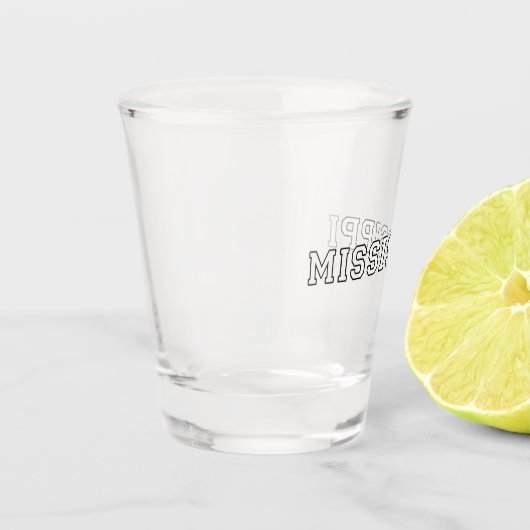 Mississippi Shot Glas (Links)