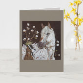 Mississippi Snow Day-kaart Kaart (Gele Bloem)