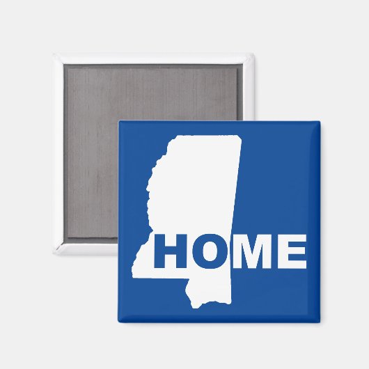 Mississippi startpunt weg van State Fridge Magnet (Voorkant / Achterkant)