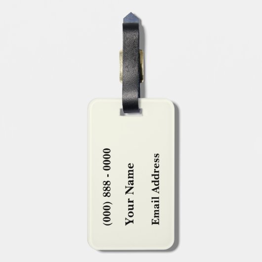 Mississippi State Bagagelabel (Achterkant verticaal)