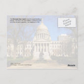Mississippi State Capitol Building, Jackson Briefkaart (Achterkant)