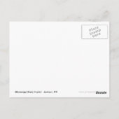 Mississippi State Capitol Building - Jackson, MS Briefkaart (Achterkant)