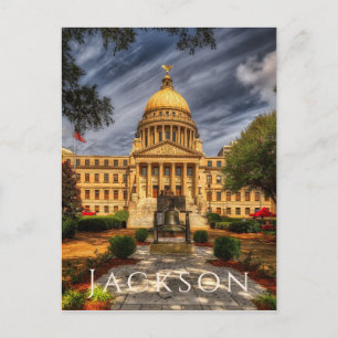 Mississippi State Capitol, Jackson Briefkaart