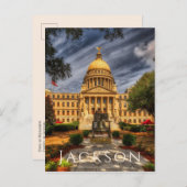 Mississippi State Capitol, Jackson Briefkaart (Voorkant / Achterkant)