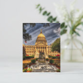 Mississippi State Capitol, Jackson Briefkaart (Staand voorkant)