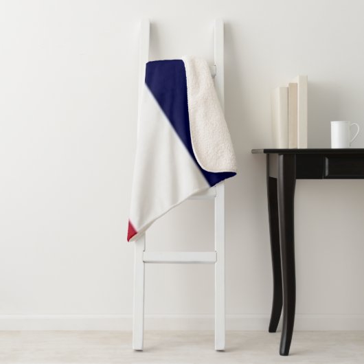 MISSISSIPPI STATE FLAG SHERPA DEKEN (In situ)