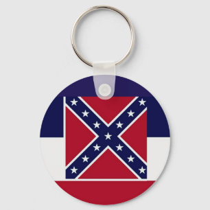 MISSISSIPPI STATE FLAG SLEUTELHANGER