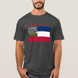 MISSISSIPPI STATE FLAG T-SHIRT