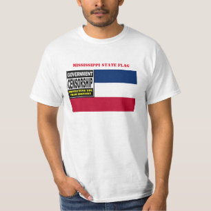 MISSISSIPPI STATE FLAG T-SHIRT