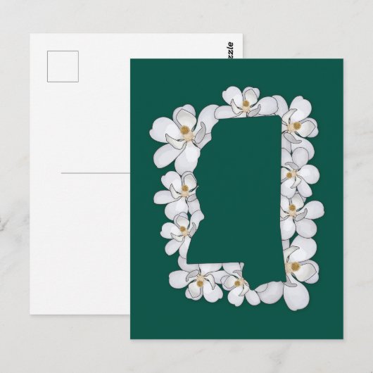 Mississippi State Flower Briefkaart (Voorkant / Achterkant)