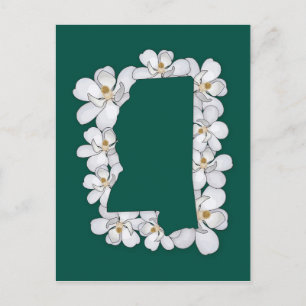 Mississippi State Flower Briefkaart