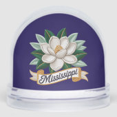 Mississippi State Flowers Embleem Sneeuwbol (Voorkant)