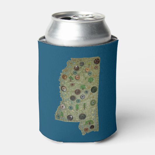 Mississippi State Parks Coozie! Blikjeskoeler (Blikje Voorkant)