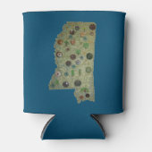 Mississippi State Parks Coozie! Blikjeskoeler (Voorkant)