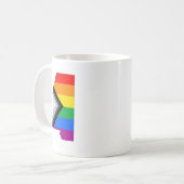 Mississippi State Pride LGBTQ Progress Pride Koffiemok (Voorkant links)