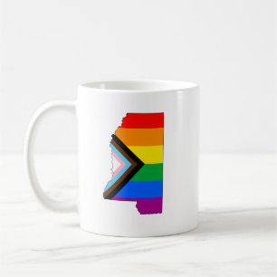 Mississippi State Pride LGBTQ Progress Pride Koffiemok