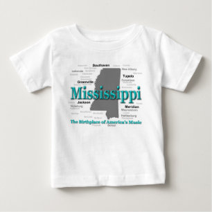 Mississippi State Pride Map Silhouette
