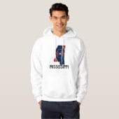 Mississippi State Pride-trui Hoodie (Voorkant volledig)