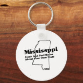 Mississippi State Slogan Sleutelhanger (Voorkant)