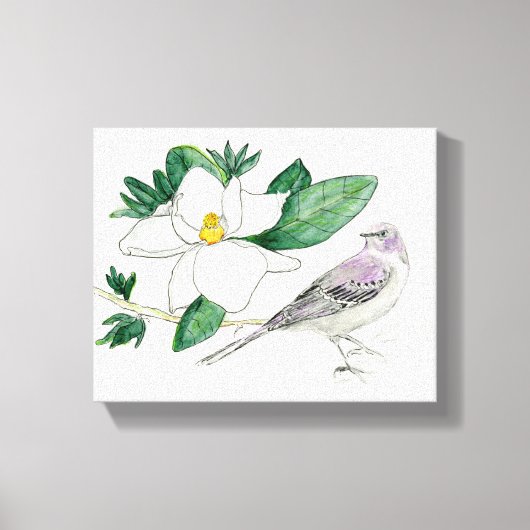 Mississippi Stretched Canvas Afdrukken (Voorkant)