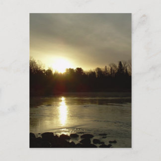 Mississippi, Sunrise reflectie Briefkaart