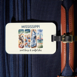 Mississippi - Sweet Breeze & Soulful Skies Bagagelabel