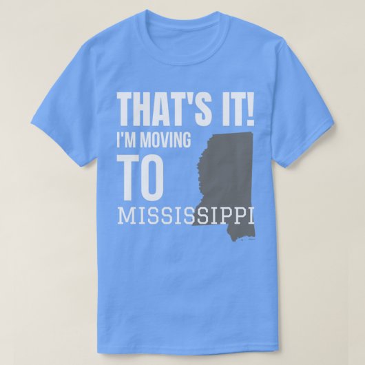 Mississippi T-shirt (Design voorkant)