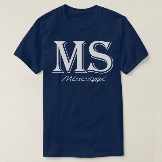 Mississippi T-shirt (Design voorkant)