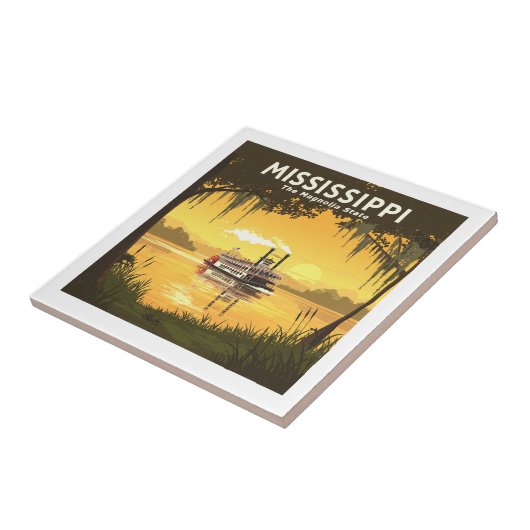  Mississippi Tegeltje (Zijkant)