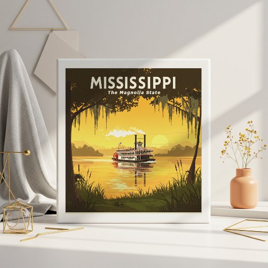 Mississippi Tegeltje