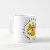 Mississippi-teken Koffiemok (Voorkant links)