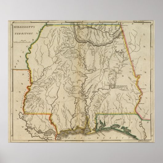 Mississippi Territory 2 Poster (Voorkant)