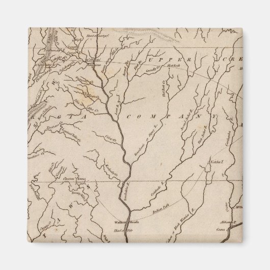 Mississippi Territory 4 Magneet (Voorkant)