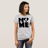 Mississippi Thuis Hart Staat T-Shirts (Voorkant volledig)