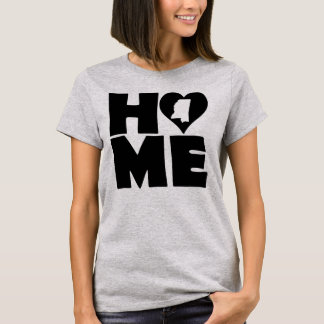 Mississippi Thuis Hart Staat T-Shirts