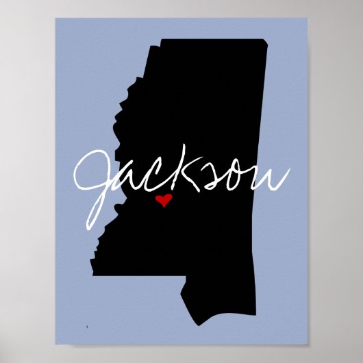 Mississippi Town Poster (Voorkant)