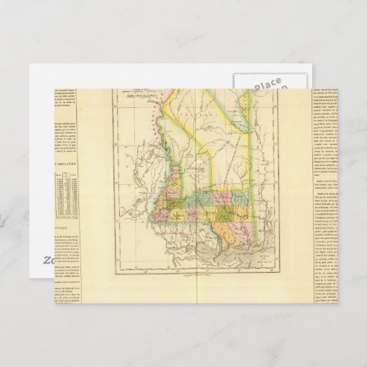 Mississippi US Briefkaart (Voorkant / Achterkant)