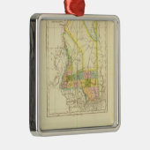 Mississippi US Metalen Ornament (Rechts)