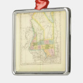 Mississippi US Metalen Ornament (Links)