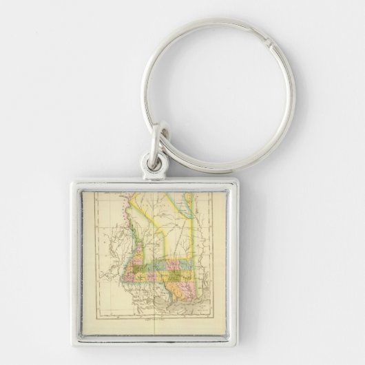 Mississippi US Sleutelhanger (Voorkant)