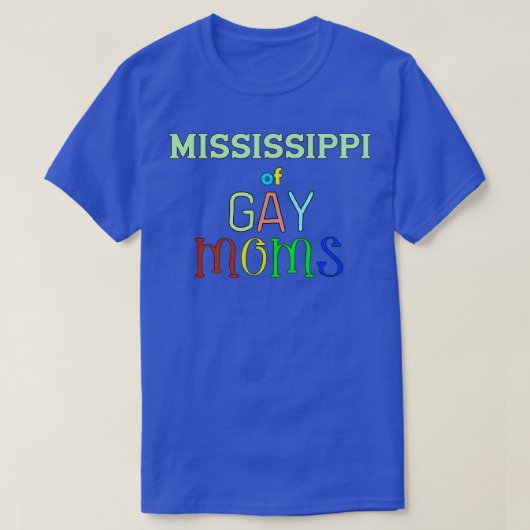Mississippi van Gay Moms T-shirt (Design voorkant)