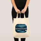 Mississippi Verenigde Staten Tote Bag (Voorkant (product))