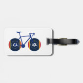 Mississippi Vlag Fietsen Bagagelabel (Achterkant horizontaal)